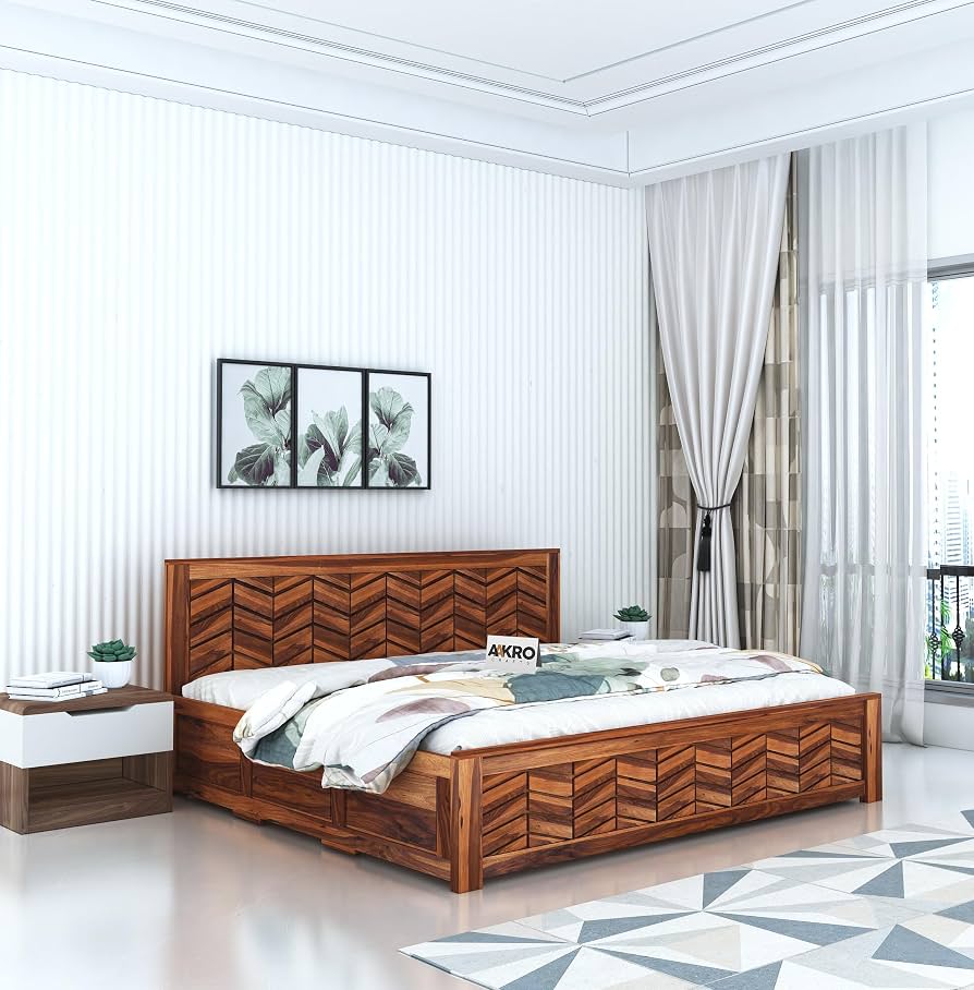 Custom double bed